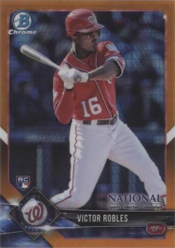 2018 Bowman Chrome National Convention - Victor Robles #BNR-VR