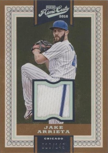 2016 Panini Prime Cuts - Jake Arrieta #114