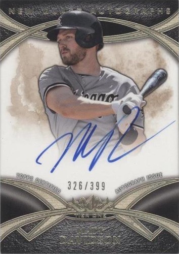 2014 Topps Tier One - Matt Davidson #NGA-MD