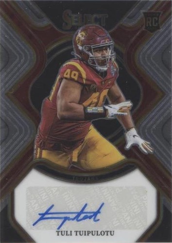 2023 Panini Select Draft Picks Tuli Tuipulotu #RS-TUT