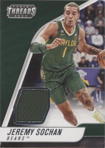 2022-23 Panini Chronicles Draft Picks - Jeremy Sochan #TH-JSO