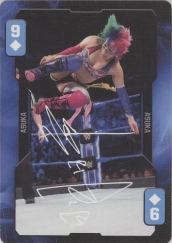 2019 Aquarius WWE Divas Evolution Playing Cards - Asuka #9D