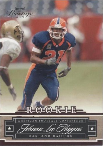 2007 Playoff Prestige Johnnie Lee Higgins #171