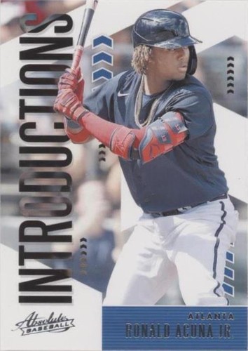 2020 Panini Absolute - Ronald Acuña Jr. #INT9