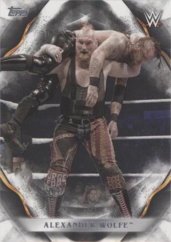 2019 Topps WWE Undisputed - Alexander Wolfe #4