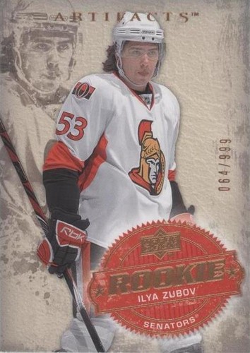 2008-09 Upper Deck Artifacts - Ilya Zubov #207