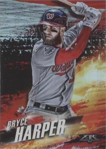 2018 Topps Fire - Bryce Harper #HS-10