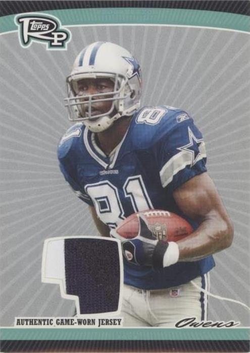 2008 Topps Rookie Progression Terrell Owens #PSR-TO
