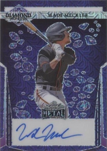 2023 Leaf Metal - Wade Meckler #DW-WM1