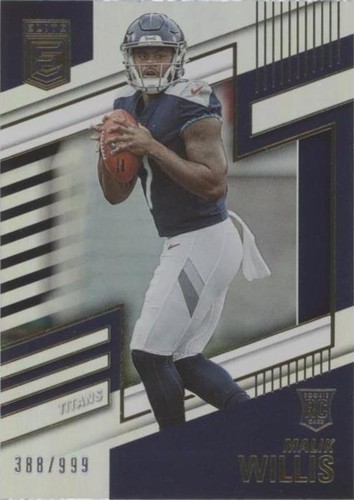 2022 Panini Donruss Elite Malik Willis #102