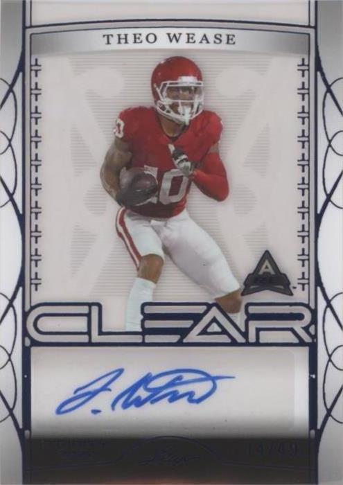 2022 Leaf Trinity Theo Wease #CA-TW1