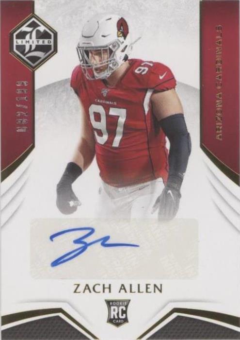 2019 Panini Limited Zach Allen #229