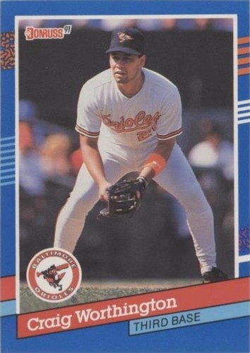 1991 Donruss - Craig Worthington #293
