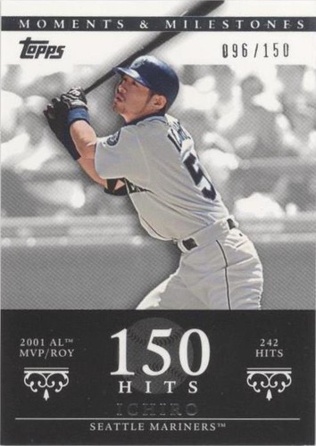 2007 Topps Moments & Milestones - Ichiro Suzuki #6-150