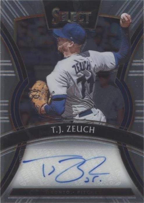 2020 Panini Select - T.J. Zeuch #S-TZ