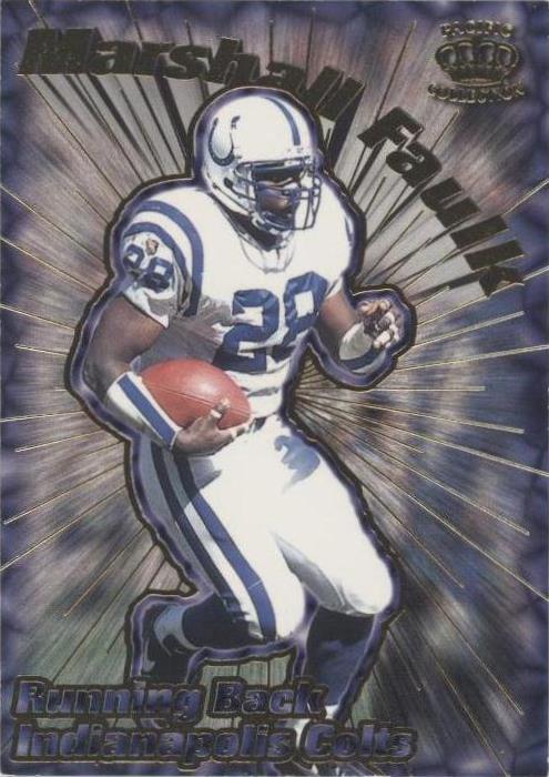 Colección Pacific Crown Marshall Faulk #16 1996