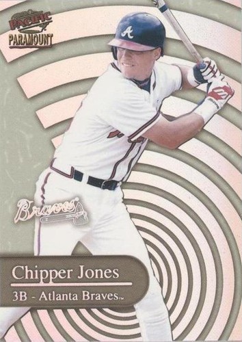1999 Pacific Paramount - Chipper Jones #4
