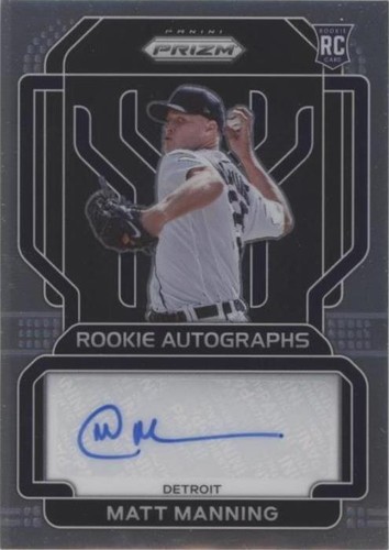 2022 Panini Prizm - Matt Manning #RA-MM