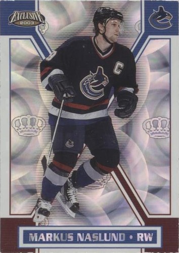2002-03 Pacific Exclusive Gold Markus Naslund #169 | eBay