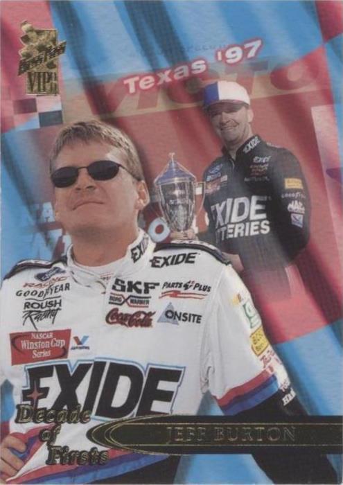 2000 Press Pass VIP - Jeff Burton #33