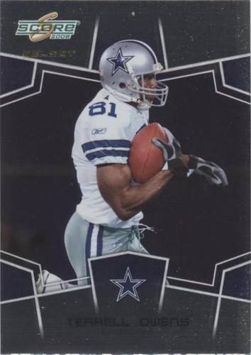 2008 Score Select Terrell Owens #78
