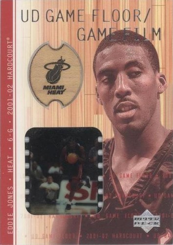 2001-02 Upper Deck Hardcourt - Eddie Jones #EJ-F