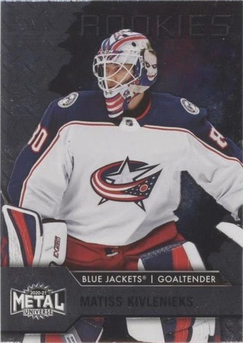 2020-21 Skybox Metal Universe - Matiss Kivlenieks #122