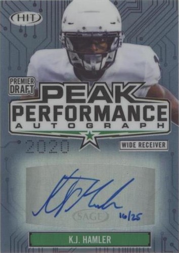 2020 Sage Hit KJ Hamler #PKA-KH