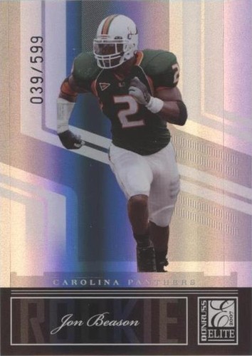 2007 Donruss Elite Jon Beason #158