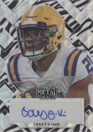 2022 Leaf Metal Draft Corey Kiner #PA-CK2