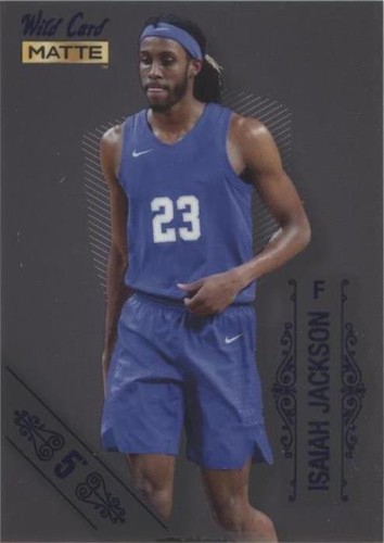 2022-23 Wild Card Matte Draft - Isaiah Jackson #MB-27