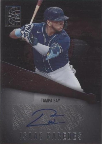 2022 Panini Capstone - Isaac Paredes #AU-IP