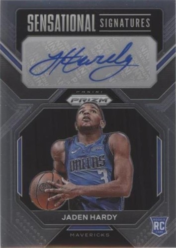 2022-23 JADEN HARDY AUTO PANINI PRIZM SENSATIONAL SIGNATURES