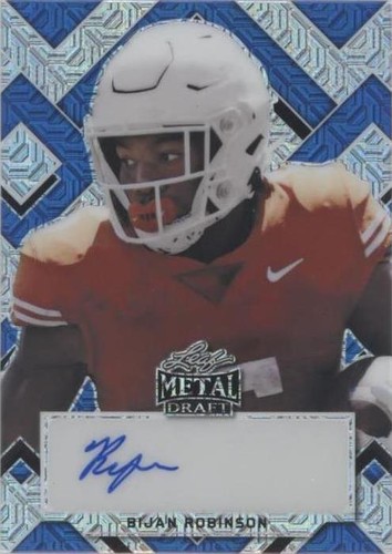 2022 Leaf Metal Draft Bijan Robinson #PA-BR1