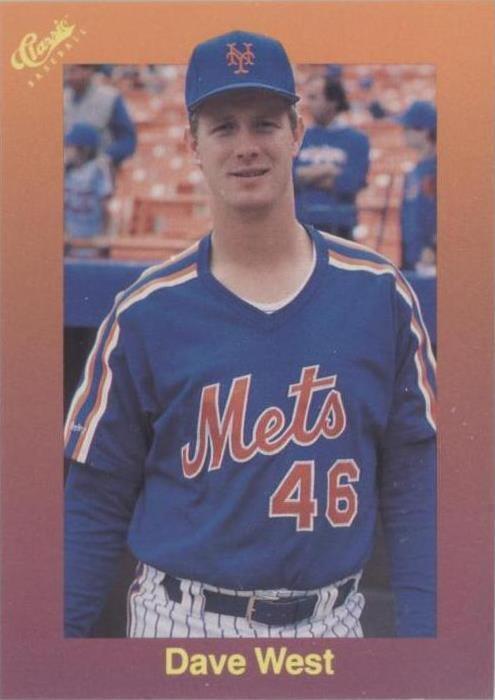 Actualización clásica 1989 edición Orange Travel - David West #134