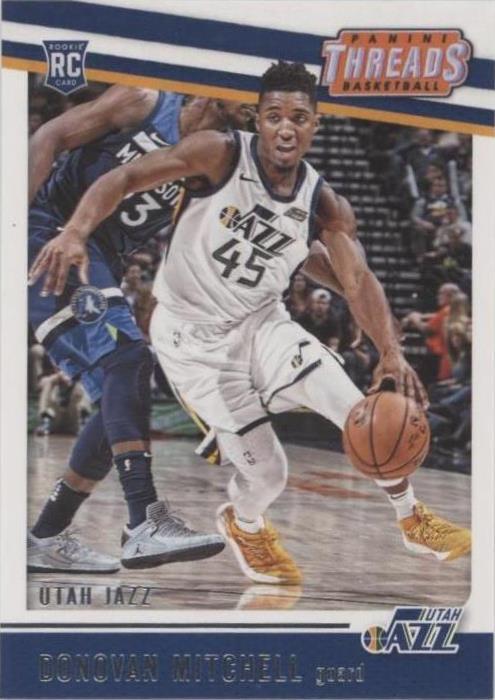 2017-18 Panini Threads - Donovan Mitchell #98