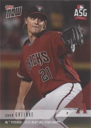 2018 Topps Now - Zack Greinke #AS-68