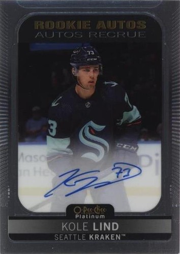 2021-22 O-Pee-Chee Platinum - Kole Lind #R-KL