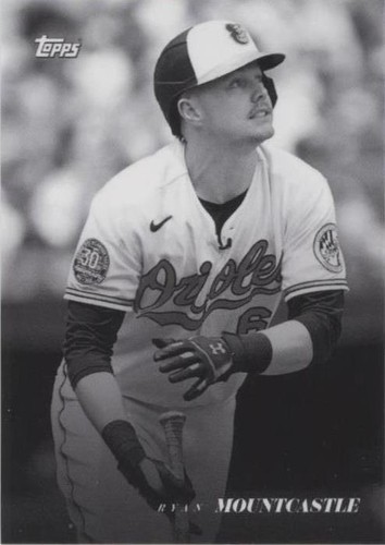 2022 Topps Black & White - Ryan Mountcastle #70