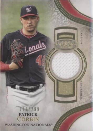 2021 Topps Tier One - Patrick Corbin #T1R-PC