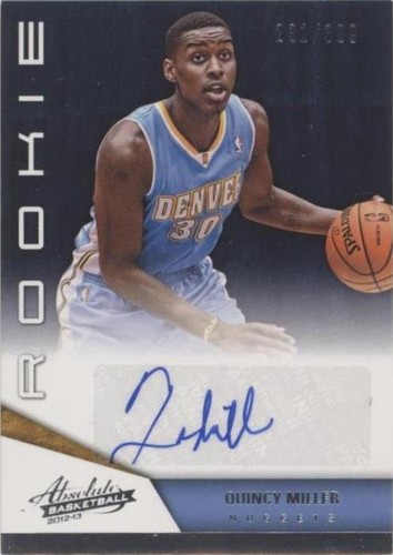 2012-13 Absolute - Quincy Miller #210