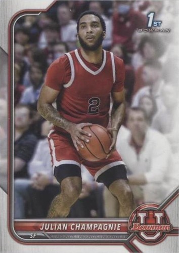 2021-22 Bowman University - Julian Champagnie #55