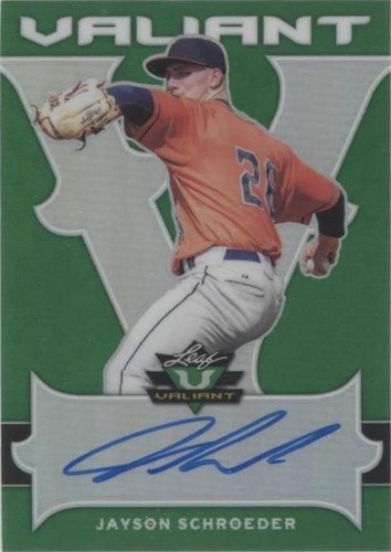 2018 Leaf Valiant - Jayson Schroeder #BA-JS1