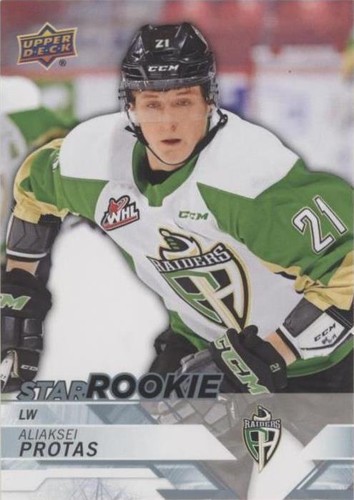2018-19 Upper Deck CHL - Aliaksei Protas #329