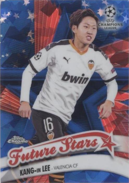 2019-20 Topps Chrome UCL Sapphire Edition Kang-in Lee #FS-KIL