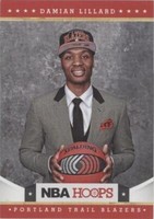 2012-13 NBA Hoops International Update - Damian Lillard #280