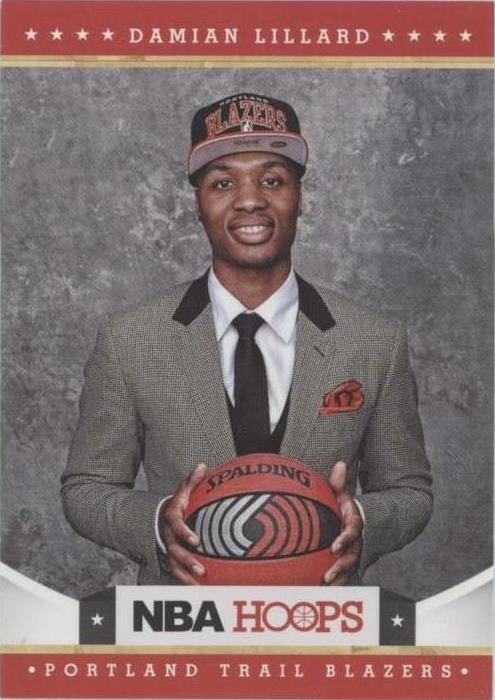 2012-13 NBA Hoops International Update - Damian Lillard #280