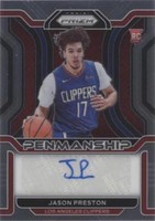 2021-22 Panini Prizm - Jason Preston #RP-JPR