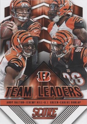 2015 Score A.J. Green Andy Dalton Carlos Dunlap #10