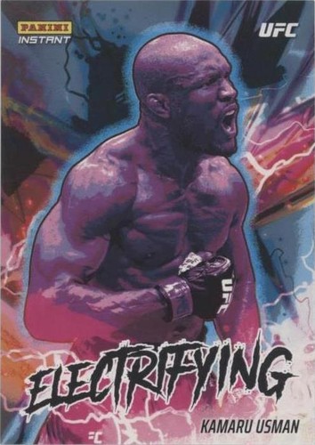 2022 Panini Instant UFC - Kamaru Usman #E12